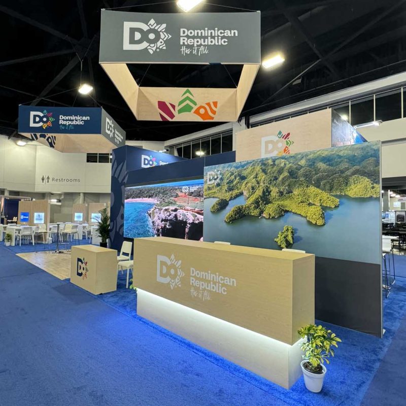 Dominican Republic stand Seatrade 2025 11